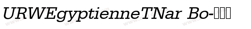URWEgyptienneTNar Bo字体转换